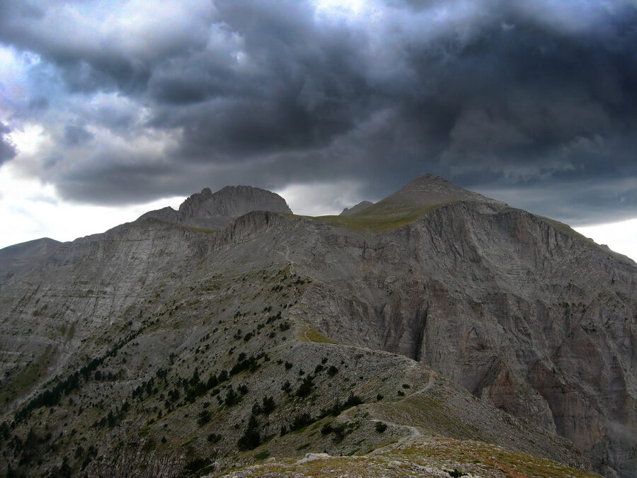 Le mont Olympe, demeure légendaire des dieux grecs
